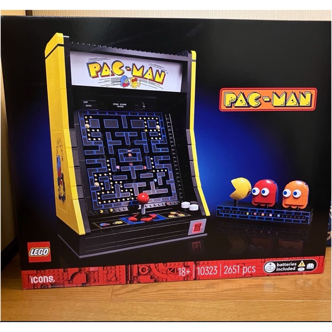 Lego(レゴ)の新品未開封　レゴ LEGO 10323 パックマン ICONS ゲームセンター キッズ/ベビー/マタニティのおもちゃ(その他)の商品写真