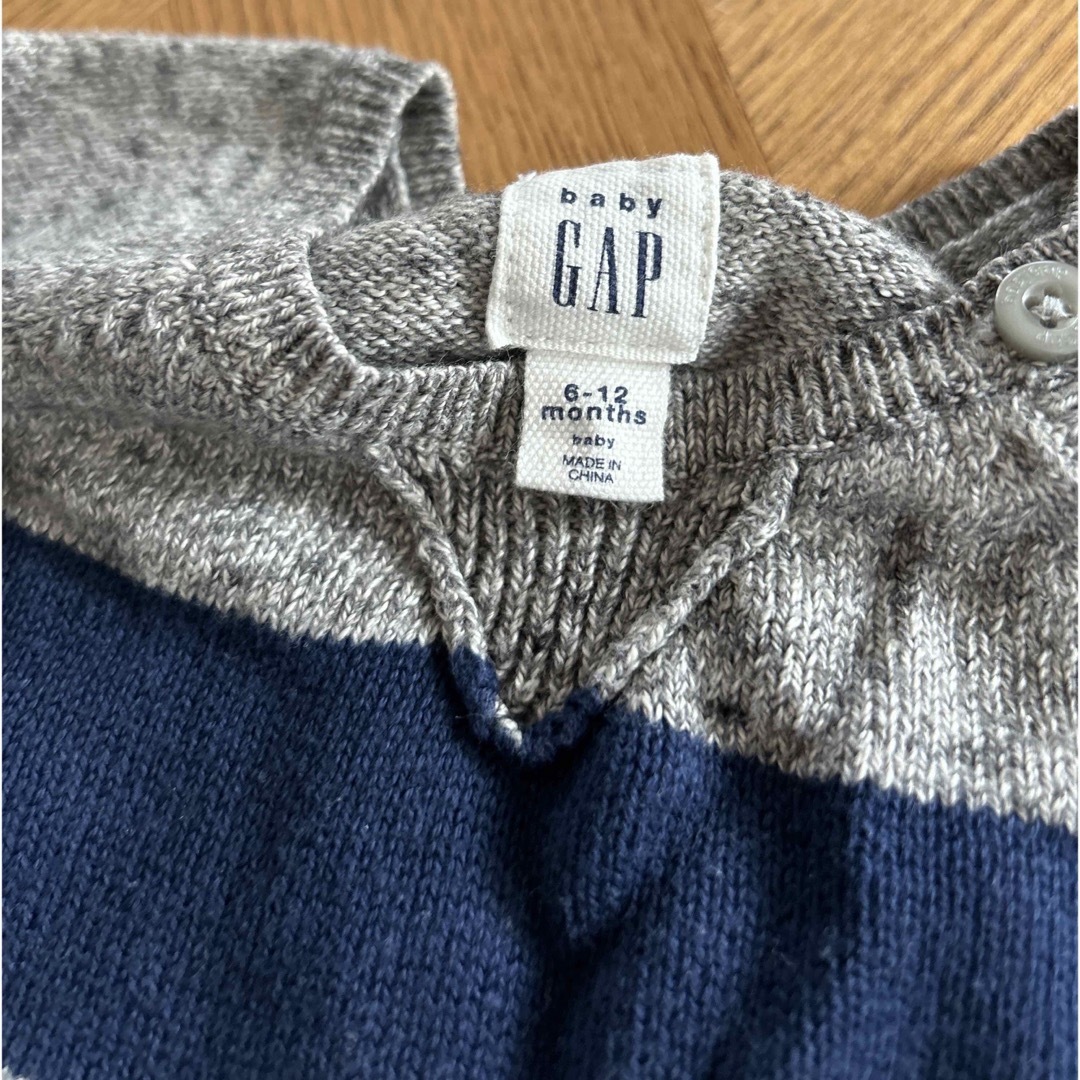 babyGAP(ベビーギャップ)のベビーギャップ　ニットロンパース キッズ/ベビー/マタニティのベビー服(~85cm)(カバーオール)の商品写真