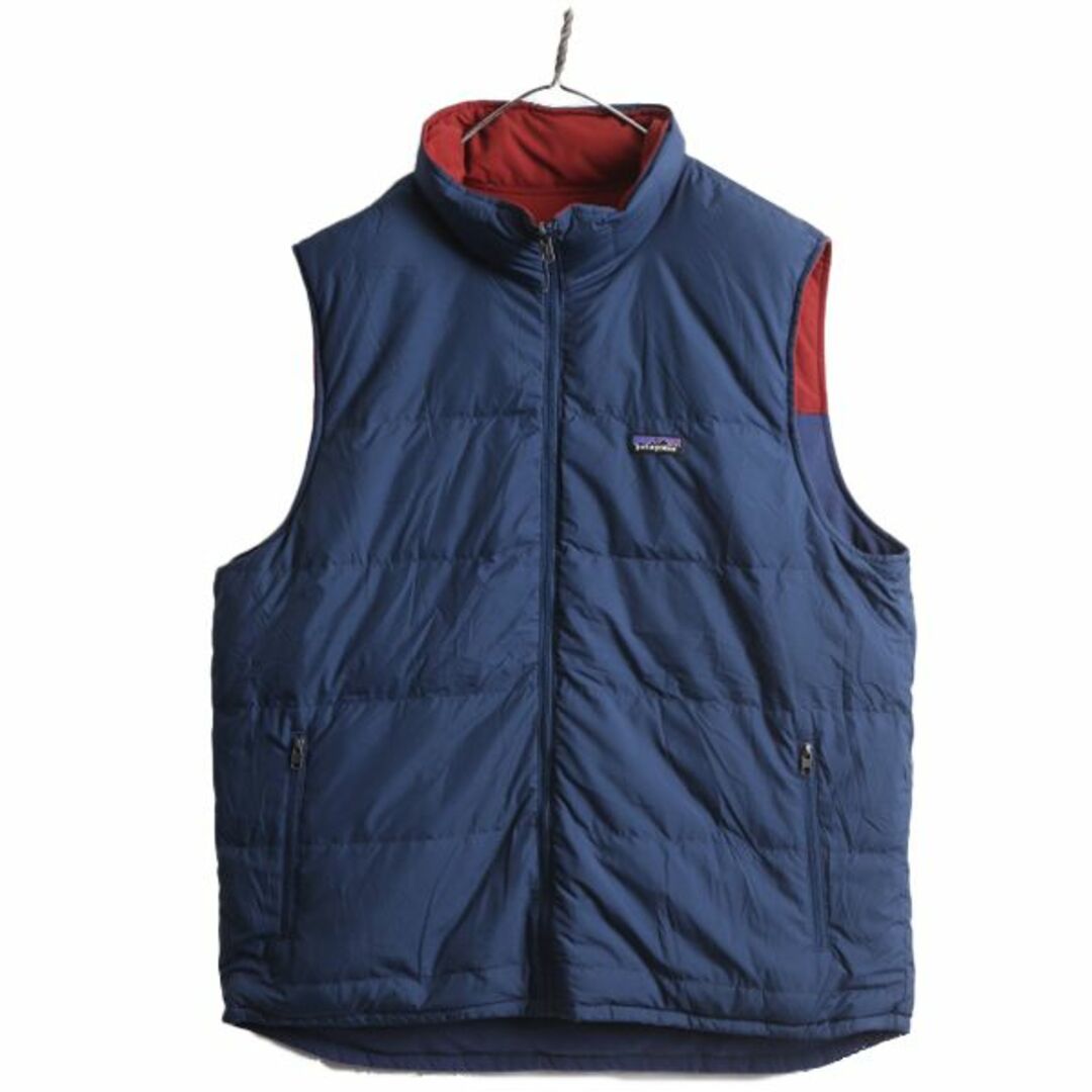 patagonia - 18年製 パタゴニア リバーシブル ナイロン ダウン ベスト