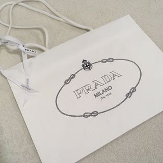 プラダ(PRADA)のPRADA MILANO ショップ袋 りぼん付き🎀✨(ショップ袋)