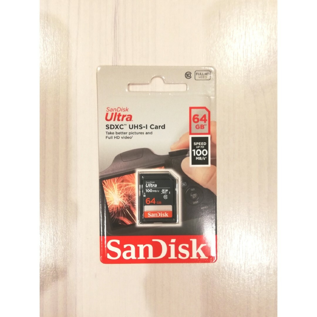 SanDisk(サンディスク)のSDカード 64GB サンディスク ウルトラ エンタメ/ホビーのエンタメ その他(その他)の商品写真