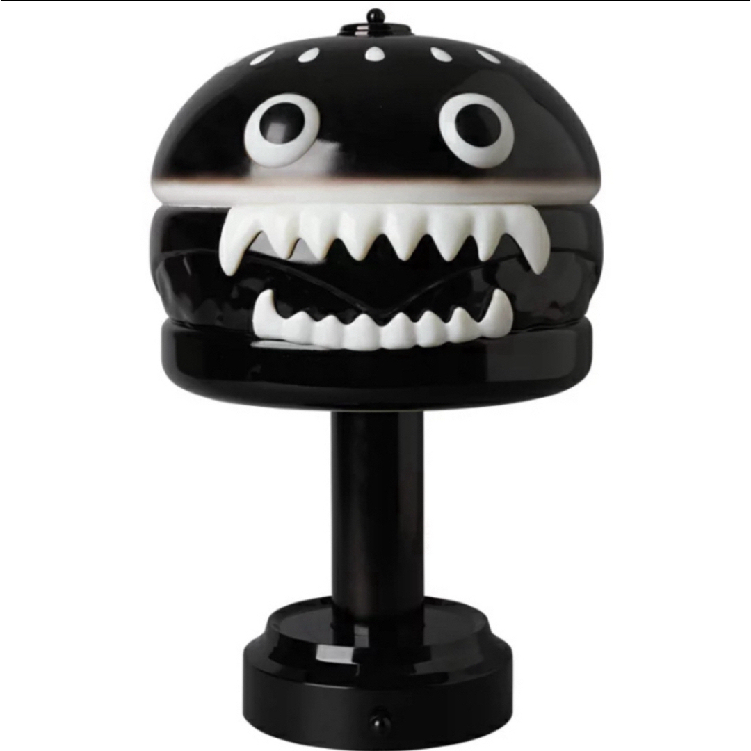 UNDERCOVER(アンダーカバー)のUNDERCOVER HAMBURGER LAMP BLACK インテリア/住まい/日用品のライト/照明/LED(テーブルスタンド)の商品写真