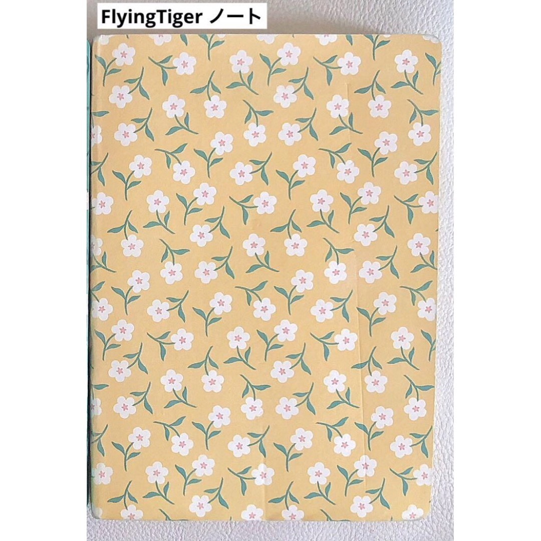 Flying Tiger Copenhagen(フライングタイガーコペンハーゲン)の新品 フライングタイガー フラワーノート 大  プレゼント インテリア/住まい/日用品の文房具(ノート/メモ帳/ふせん)の商品写真