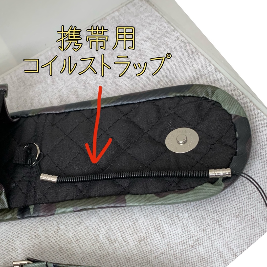 Smile様専用・キッズ携帯&キーケース・撥水ナイロン（タグ付き） スマホ/家電/カメラのスマホアクセサリー(モバイルケース/カバー)の商品写真