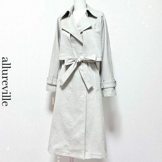 【定価5.0万】allureville 3WAY 変形 ベルト付 ロングコート(ロングコート)