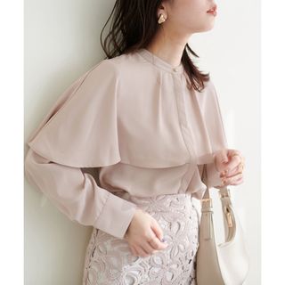 ナチュラルクチュール(natural couture)のナチュラルクチュール  ひらっとケープブラウス(シャツ/ブラウス(長袖/七分))