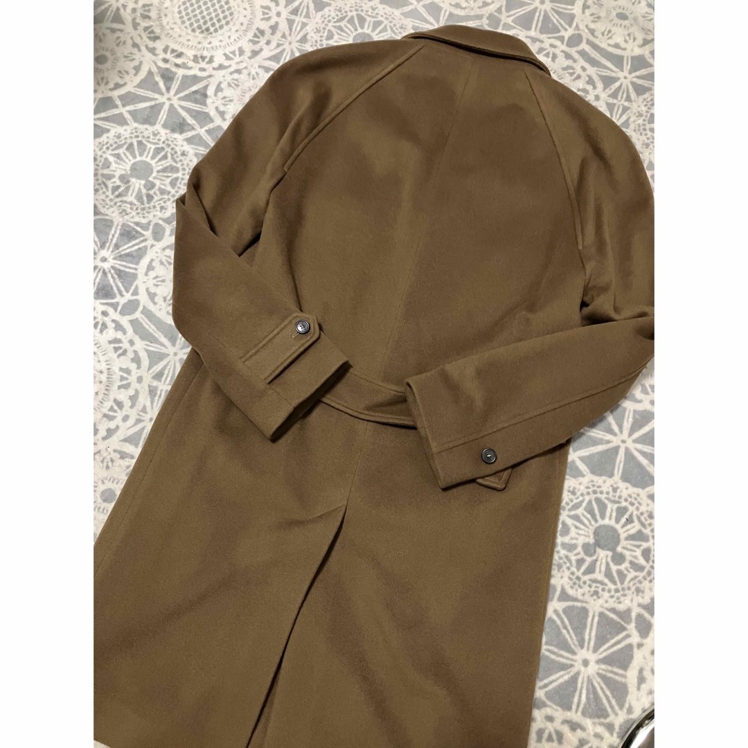 PALTO(パルト)のイタリアブランド　PALTO カシミヤウール　チェスターコート　46 メンズのジャケット/アウター(チェスターコート)の商品写真