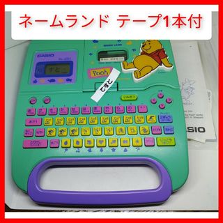 カシオ(CASIO)のカシオ ネームランド KL-251 + 9mmテープ1本 ディズニー 取説 テプ(その他)