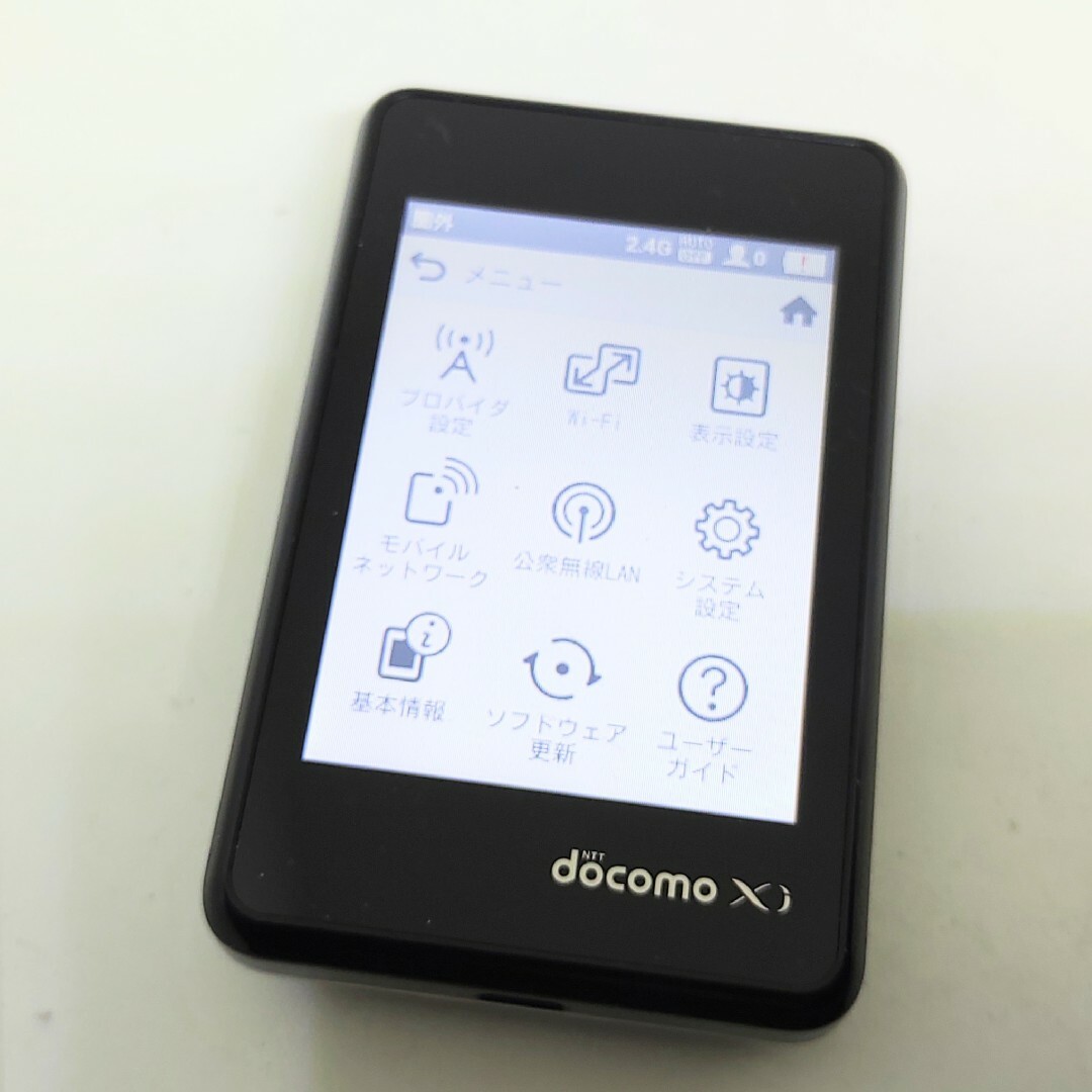 NTTdocomo(エヌティティドコモ)のL-02F 4Gモバイルルーター LG mineoドコモ設定すみ ドコモ DoC スマホ/家電/カメラのスマートフォン/携帯電話(スマートフォン本体)の商品写真