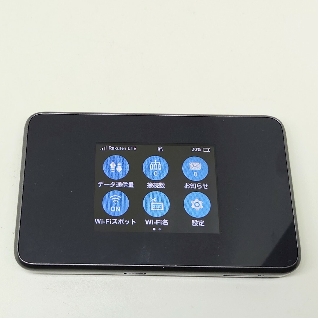 HUAWEI(ファーウェイ)のSIMフリー 803ZT ZTE 楽天設定済 Pocket WiFi 動作4CA スマホ/家電/カメラのスマートフォン/携帯電話(スマートフォン本体)の商品写真