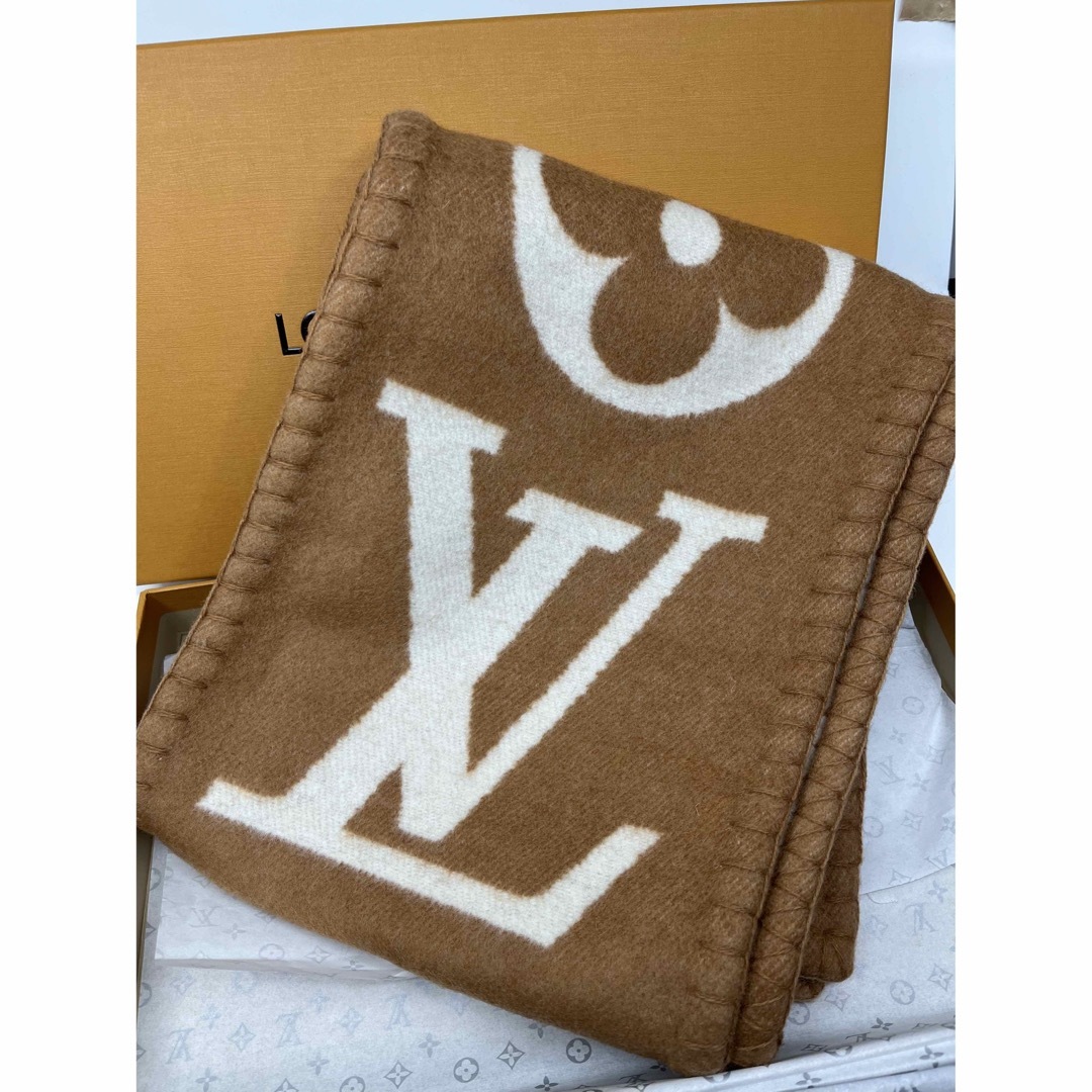 【極美品】LOUIS VUITTON エシャルプ・スィートドリーム マフラーマフラー/ショール