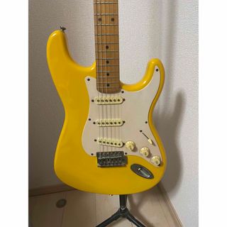 スクワイヤー ストラト ギター Squier 限定 イエロー