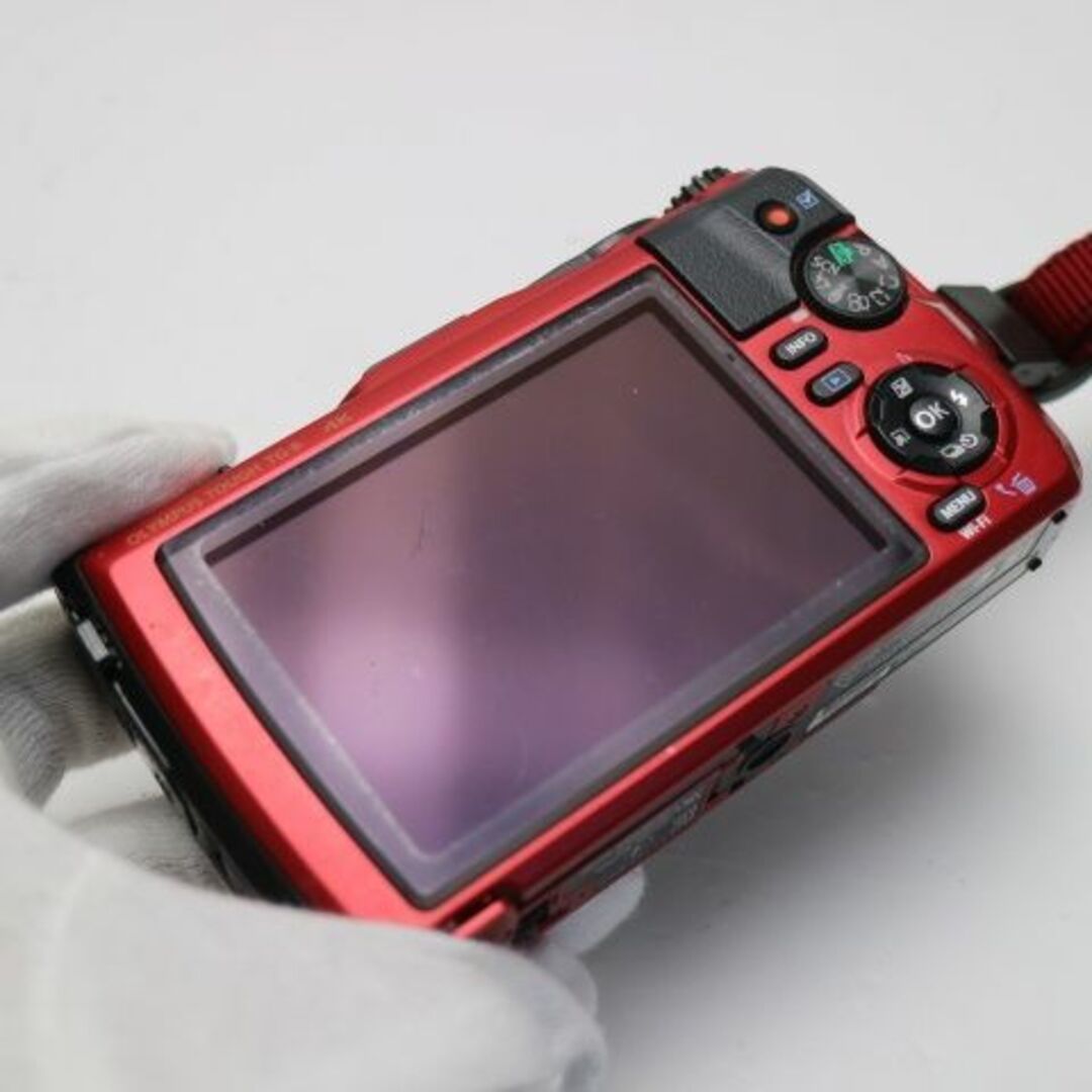 OLYMPUS(オリンパス)のTG-6 レッド  M222 スマホ/家電/カメラのカメラ(コンパクトデジタルカメラ)の商品写真