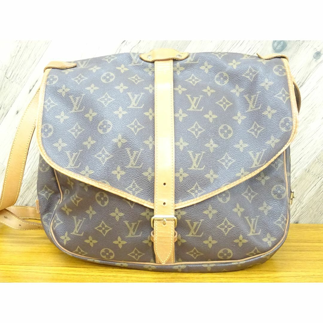 LOUIS VUITTON - K千016/ ヴィトン モノグラム ソミュール 35 ショルダーバッグ
