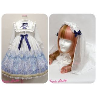 アンジェリックプリティー(Angelic Pretty)のAngelic Pretty Luminous Sanctuaryワンピース(ひざ丈ワンピース)