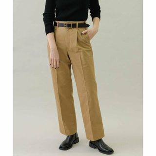 サニーレーベル(Sonny Label)の【キャメル】起毛チノストレートタックパンツ(チノパン)