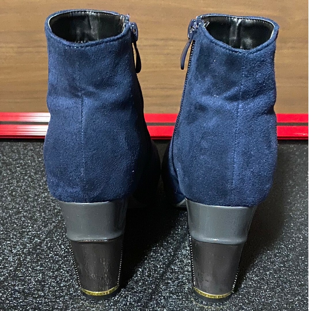 atta girl☆デザインヒールショートブーツ レディースの靴/シューズ(ブーツ)の商品写真