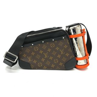 ルイヴィトン(LOUIS VUITTON)のルイヴィトン LOUIS VUITTON バイカー メッセンジャー M46462 モノグラムマカサー カバン ショルダーバッグ モノグラムマカサーキャンバス ブラウン 新品同様(ショルダーバッグ)