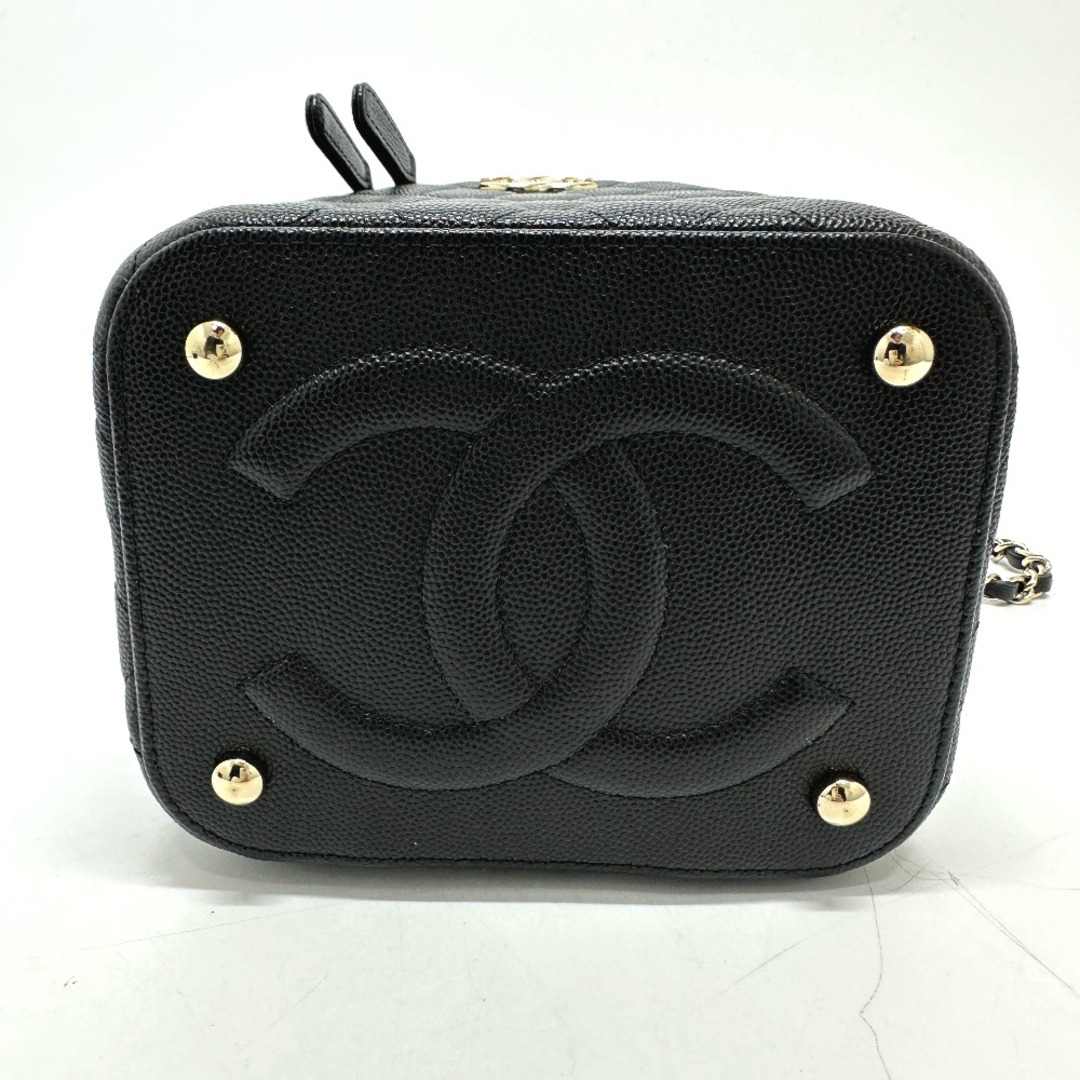 CHANEL(シャネル)のシャネル CHANEL マトラッセ AS2362 ココマーク 2WAY チェーン バニティバッグ キャビアスキン ブラック 未使用 レディースのバッグ(ハンドバッグ)の商品写真