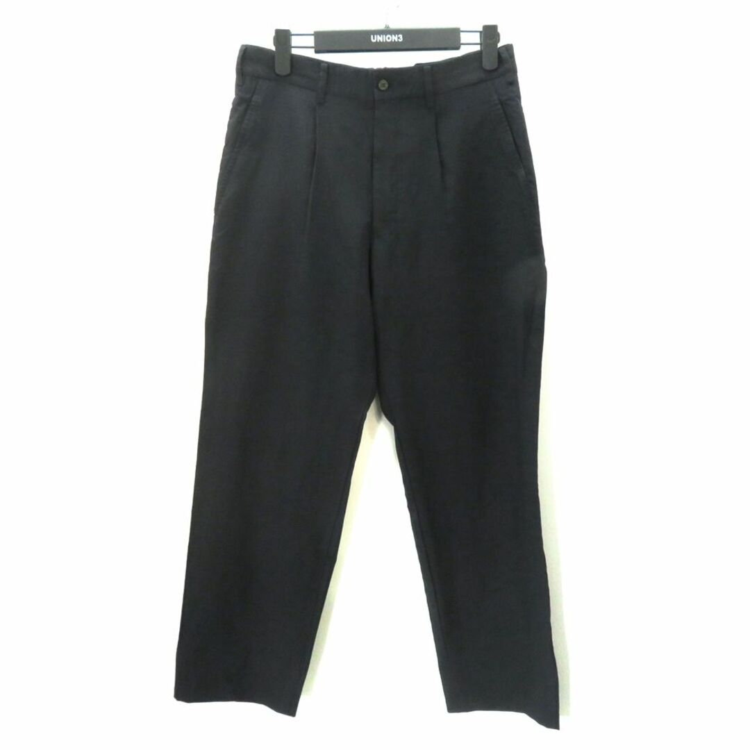 DE-P058COMME des GARCONS HOMME DEUX 20ss TUCK POLYESTER PANTS DE-P058