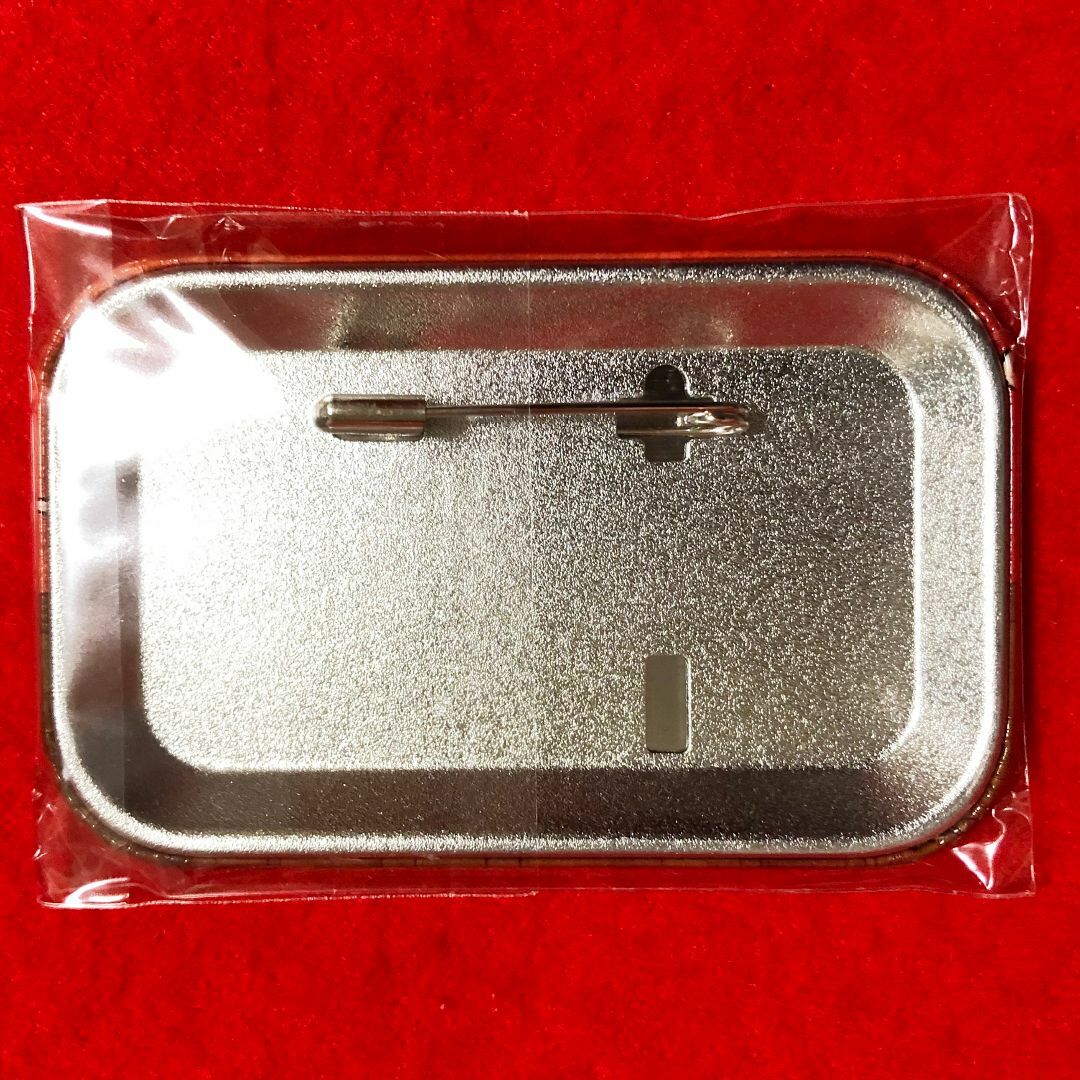 鬼滅の刃 - 鬼滅の刃☆煉獄杏寿郎スクエア缶バッジ:縦4.5×横7 鬼滅の刃 - 鬼滅の刃☆煉獄杏寿郎スクエア缶バッジ:縦4.5×横7