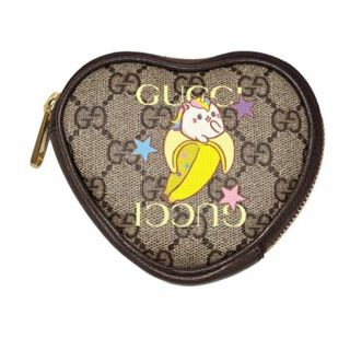 グッチ(Gucci)の未使用 グッチ ポーチ コインケース 小銭入れ ハートシェイプ ばなにゃ(コインケース)