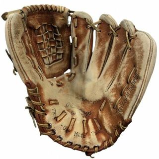 ローリングス グローブ　ビンテージ　野球 レザー 右利き用　Rawlings(グローブ)