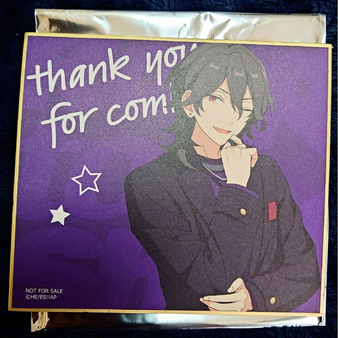 【非売品】朔間零　色紙　あんスタ映画入場者特典 エンタメ/ホビーのおもちゃ/ぬいぐるみ(キャラクターグッズ)の商品写真