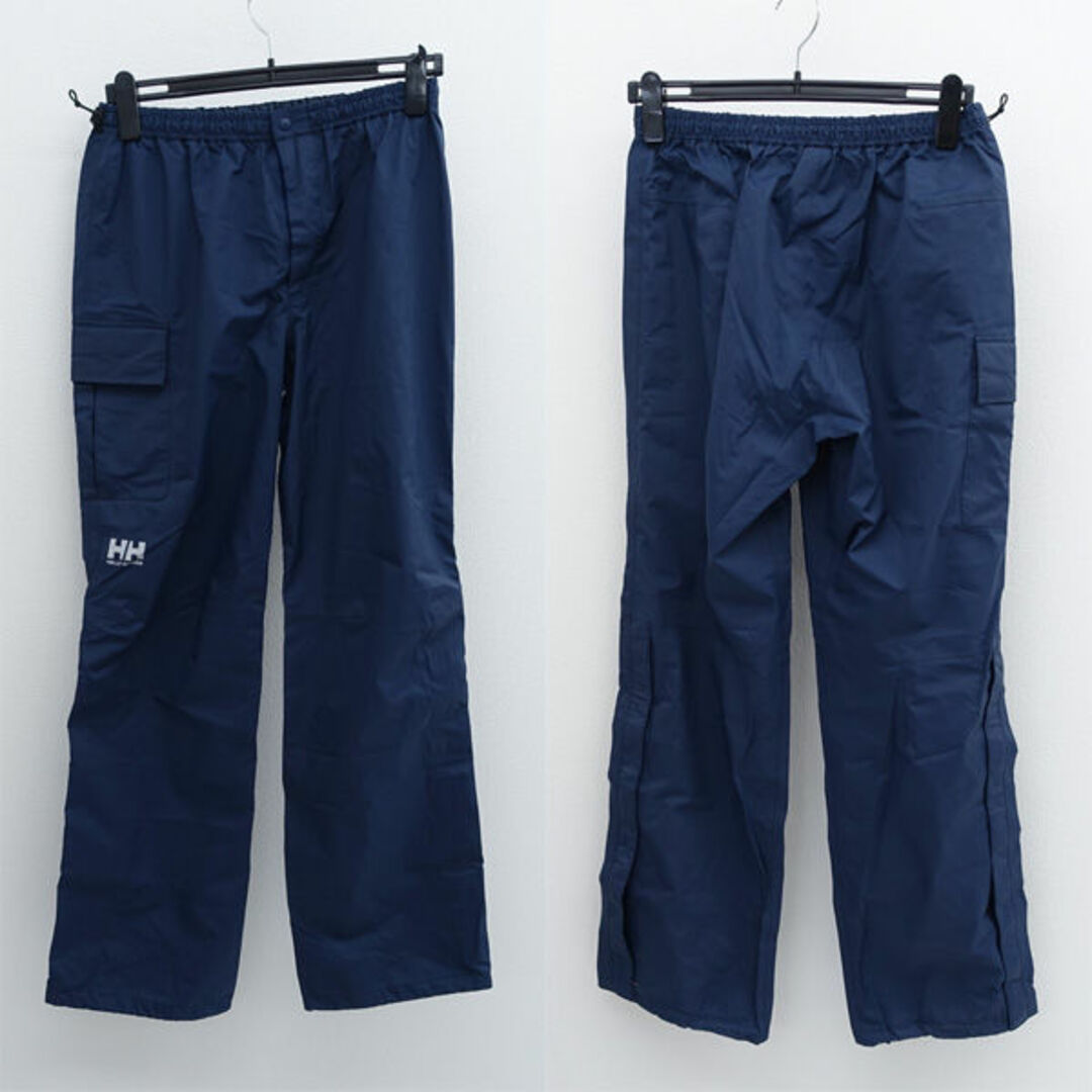 HELLY HANSEN(ヘリーハンセン)のHELLY HANSEN / ヘリーハンセン ◆セットアップ/レインウェア/ネイビー×イエロー/サイズL HOE11400 メンズファッション【中古】 [0220475800] メンズのファッション小物(レインコート)の商品写真