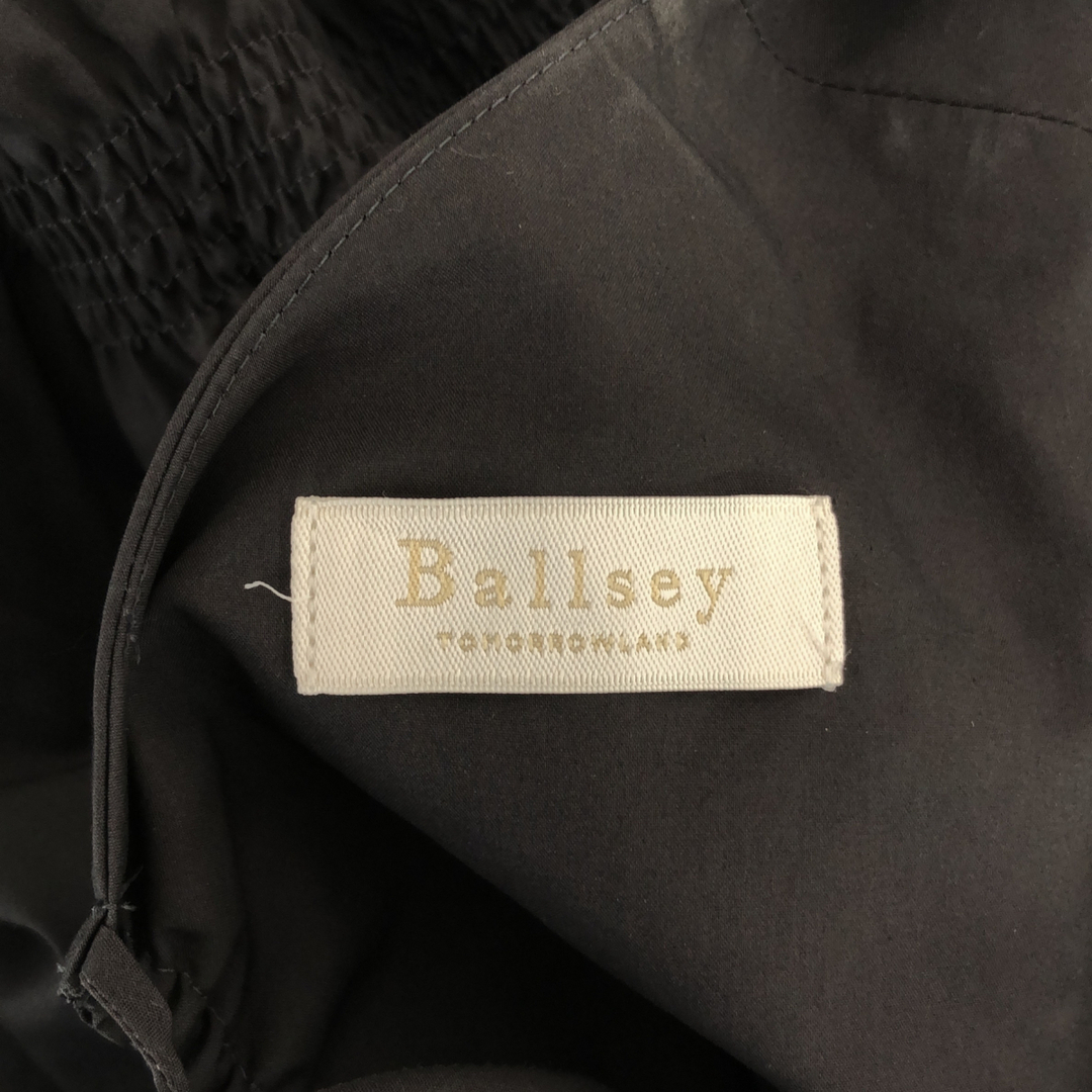 Ballsey(ボールジィ)のBALLSEY ボールジィ ノースリーブ ワンピース 黒 ブラック 11-06-02-06431 サイズ36 アパレル レディース レディースのワンピース(ロングワンピース/マキシワンピース)の商品写真