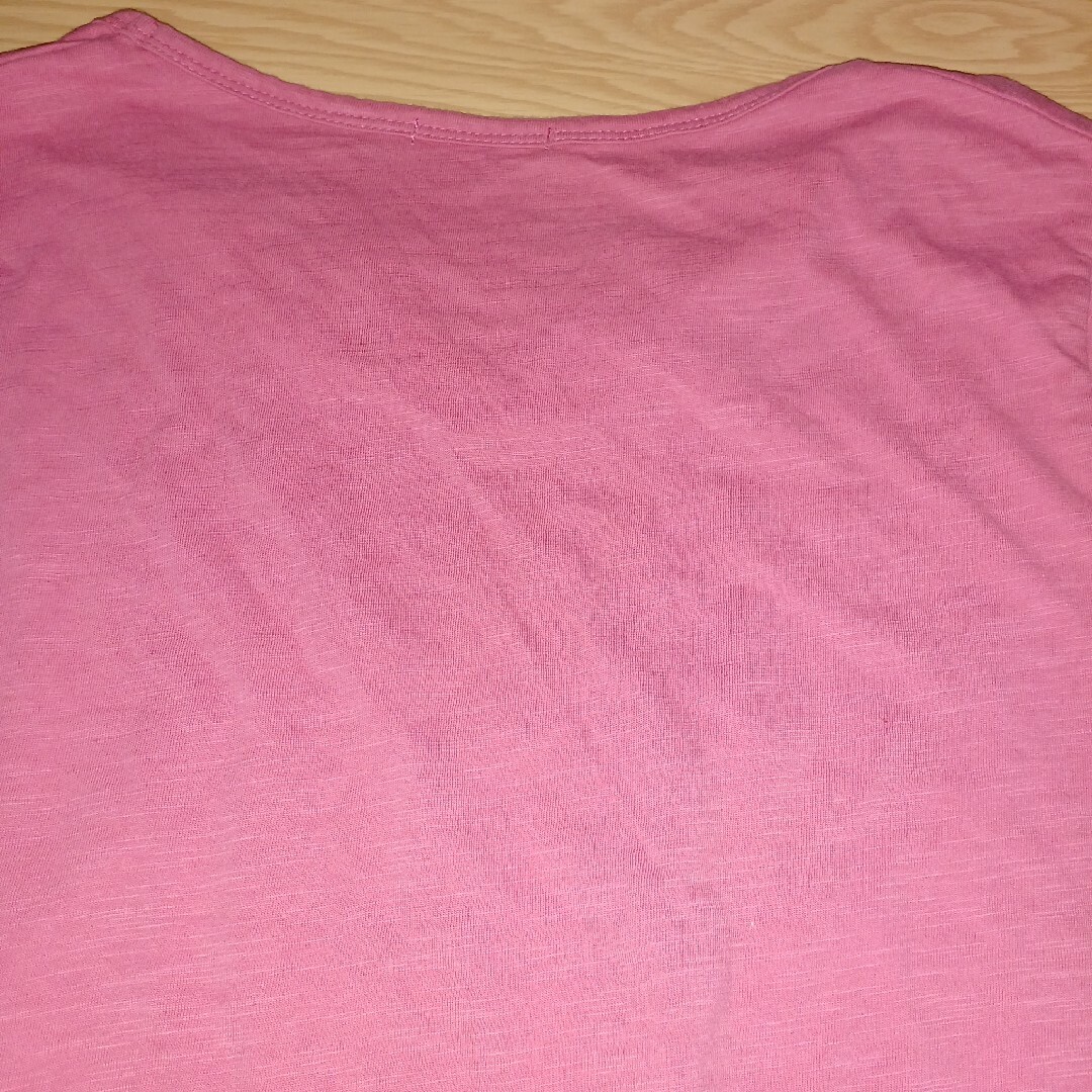 匿名配送　Honeys　CINEMA CLUB LL 濃ピンク　長袖Tシャツ レディースのトップス(Tシャツ(長袖/七分))の商品写真