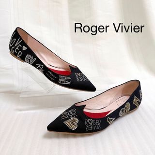 ロジェヴィヴィエ(ROGER VIVIER)のROGER VIVIER ロジェヴィヴィエ　フラットシューズ　パンプス　サンダル(ハイヒール/パンプス)