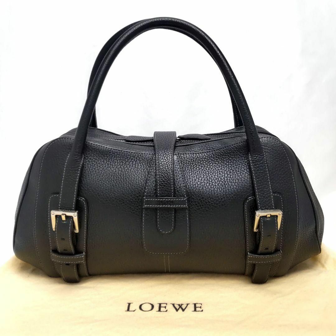 LOEWE(ロエベ)の★美品/クリーニング済み★ロエベ センダ ショルダーバッグ 黒 ヴィンテージ レディースのバッグ(ショルダーバッグ)の商品写真