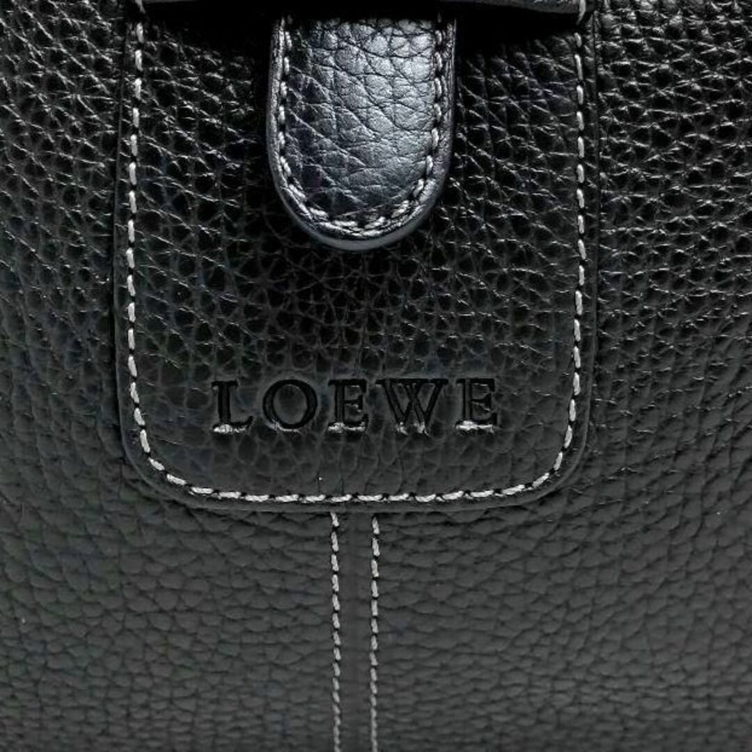 LOEWE(ロエベ)の★美品/クリーニング済み★ロエベ センダ ショルダーバッグ 黒 ヴィンテージ レディースのバッグ(ショルダーバッグ)の商品写真