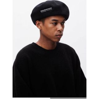 ネイバーフッド(NEIGHBORHOOD)のNEIGHBORHOOD BASQUE BERET NAVY sizeM(ハンチング/ベレー帽)