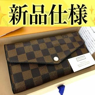 ルイヴィトン(LOUIS VUITTON)の✨新品仕様✨ルイ ヴィトン ポルトフォイユ サラ ダミエ エベヌ(財布)