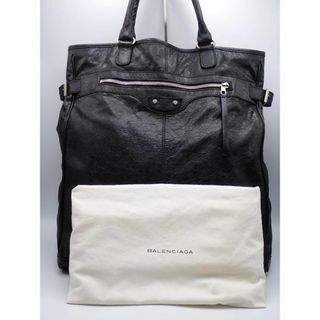 BALENCIAGA BAG - BALENCIAGA バレンシアガ クラシックヘキサゴンレザートートバッグ