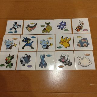 ポケモン(ポケモン)のポケモン ポケモンパン シール 15枚セット(キャラクターグッズ)