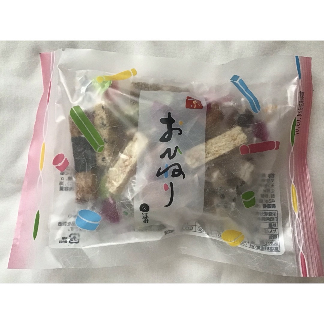 銀座花のれん　霰ほのか　おかきセット　伊藤軒　おひねり　和菓子➕ 食品/飲料/酒の食品(菓子/デザート)の商品写真