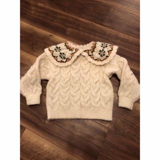 ザラキッズ(ZARA KIDS)のZARA kids ニット　90 美品(ニット)