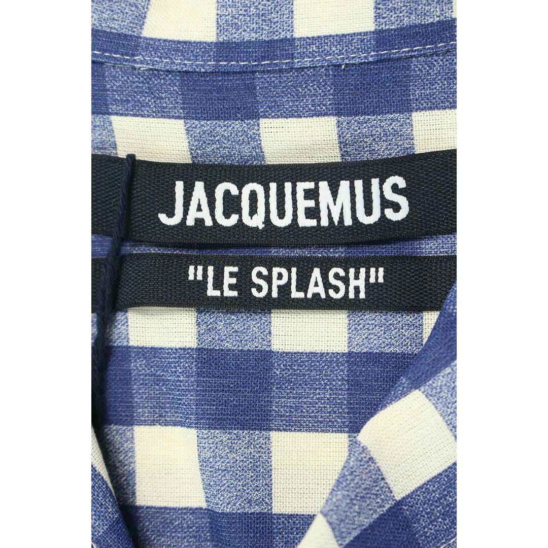 ジャックムス JACQUEMUS 22E216SH201 ギンガムチェック半袖 ジャックムス JACQUEMUS 22E216SH201 ギンガムチェック半袖