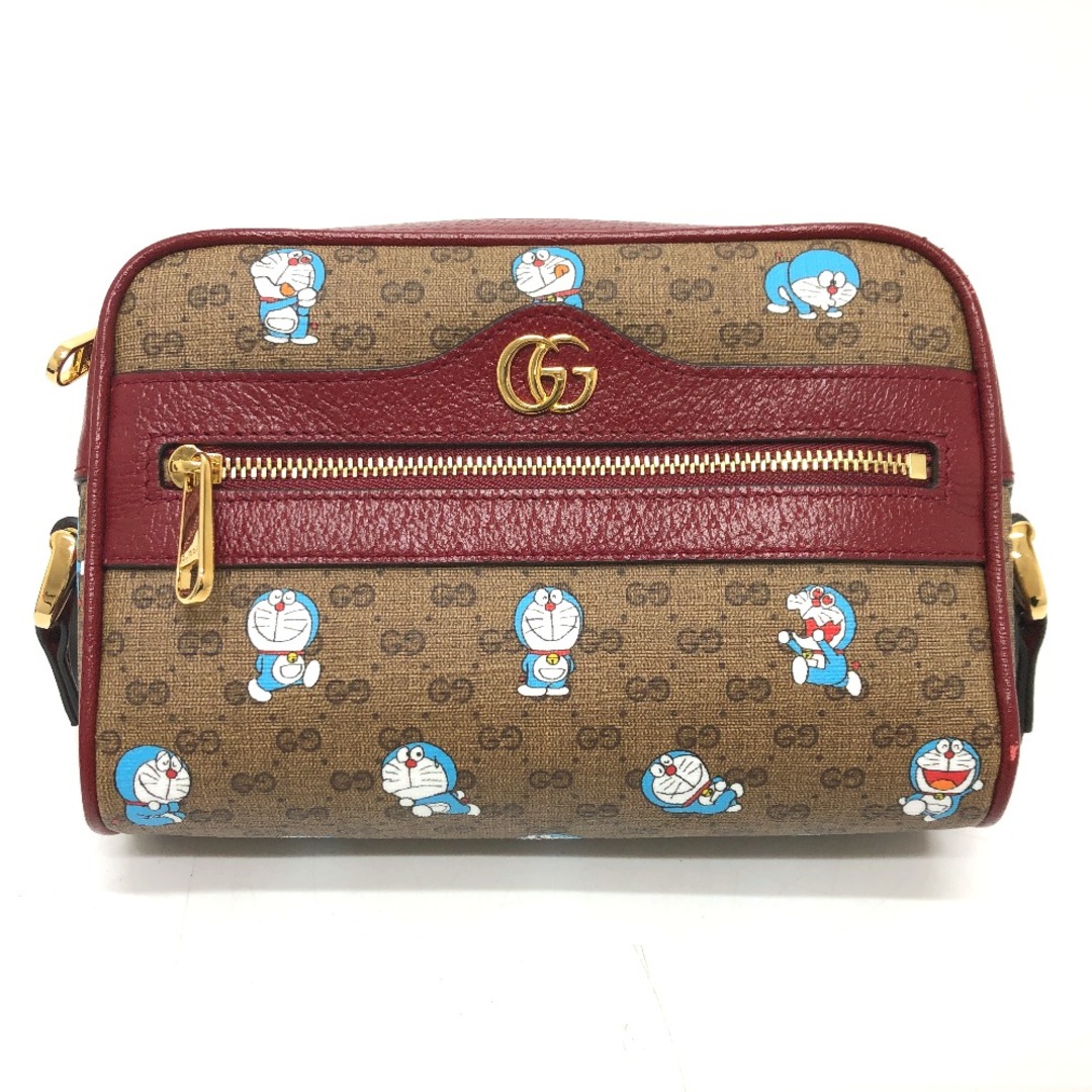 Gucci(グッチ)のグッチ GUCCI ドラえもん x GUCCI 647784 GGスプリーム カバン ショルダーバッグ GGスプリームキャンバス ブラウン 未使用 レディースのバッグ(リュック/バックパック)の商品写真