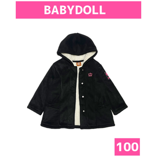 ベビードール(BABYDOLL)のBABYDOLL/ベビードール コート ジャケット size100 黒(ジャケット/上着)