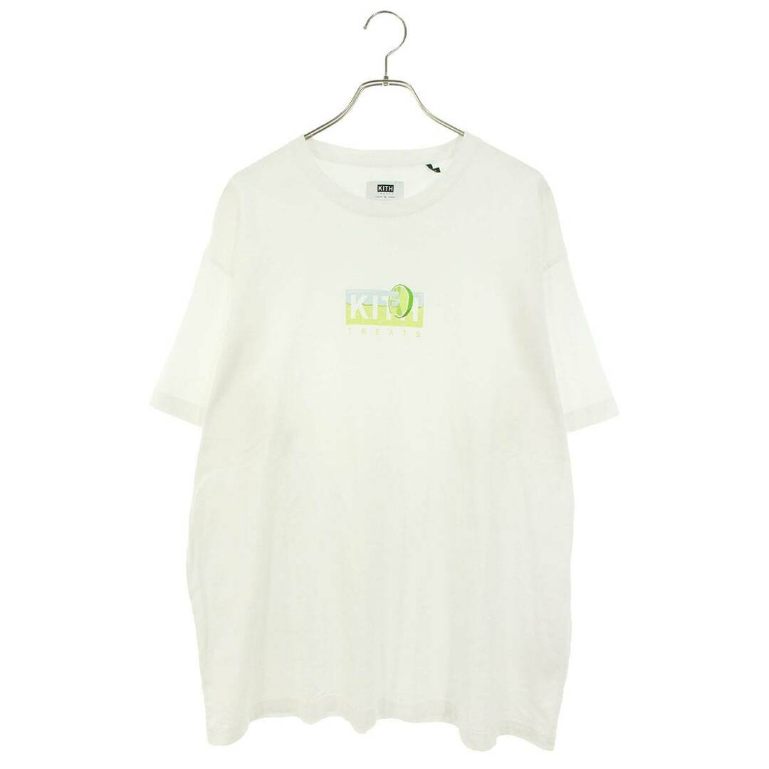キス  21-071-066-0002-2-0 ボックスロゴプリントTシャツ メンズ XLTシャツ/カットソー(半袖/袖なし)