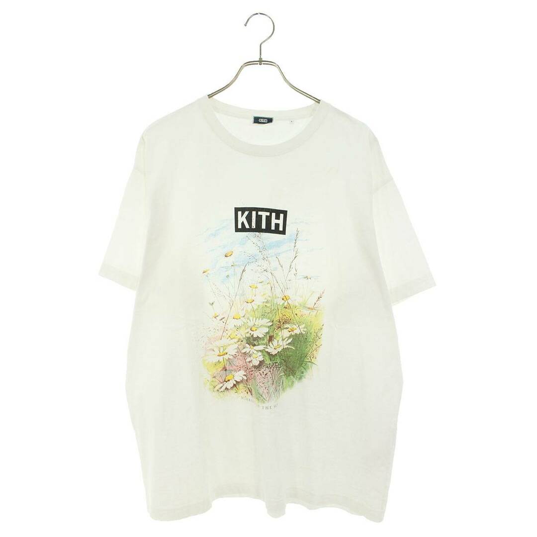 Tシャツ/カットソー(半袖/袖なし)キス  22-071-060-0001-2-0 フロントプリントTシャツ メンズ XL