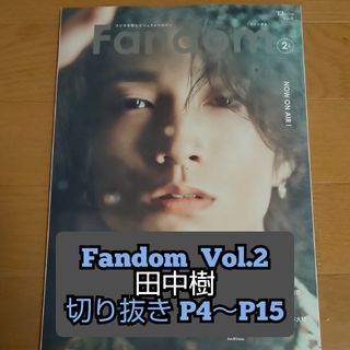 ストーンズ(SixTONES)の田中樹 切り抜き Fandom Vol.2(アート/エンタメ/ホビー)