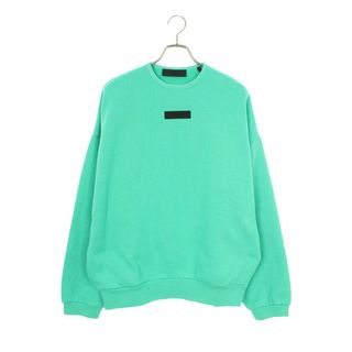 フィアオブゴッド(FEAR OF GOD)のフォグ  ESSENTIALS Crew Neck Mint Leaf フロントロゴクルーネックスウェット メンズ M(スウェット)