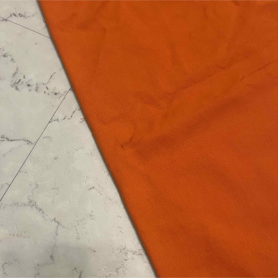 Hermes(エルメス)のHERMES 保存袋 布袋 オレンジ 頑丈 大きめサイズ きれい  レディースのバッグ(ショップ袋)の商品写真