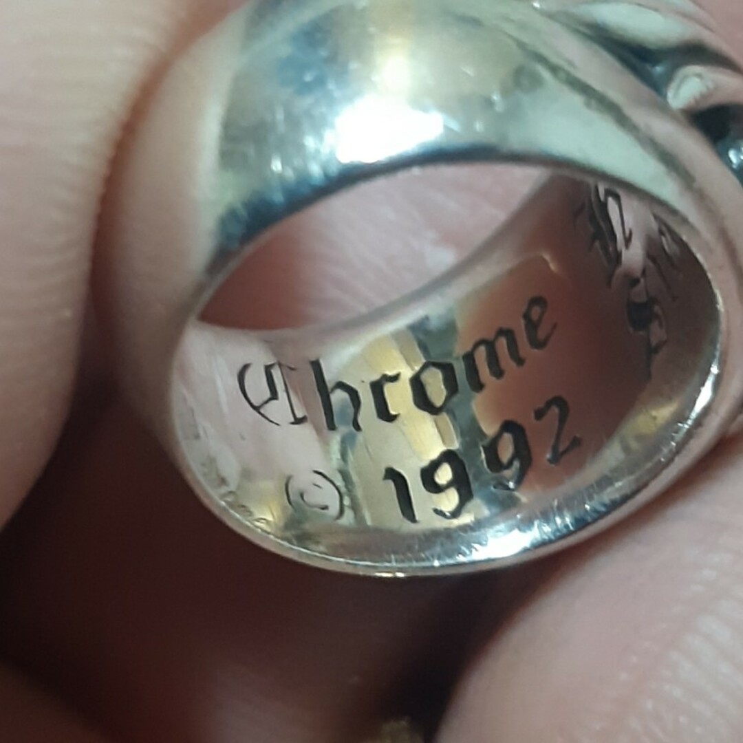 Chrome Hearts(クロムハーツ)のクロムハーツ　フローラルクロスリング メンズのアクセサリー(リング(指輪))の商品写真
