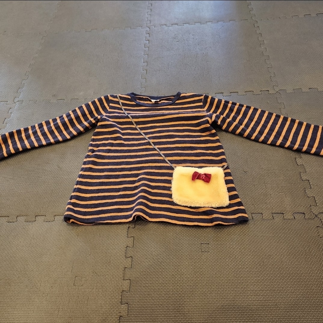 PETIT BATEAU(プチバトー)のまとめ売り 130 キッズ 女の子  4点セット お買い得 秋冬物メイン キッズ/ベビー/マタニティのキッズ服女の子用(90cm~)(Tシャツ/カットソー)の商品写真